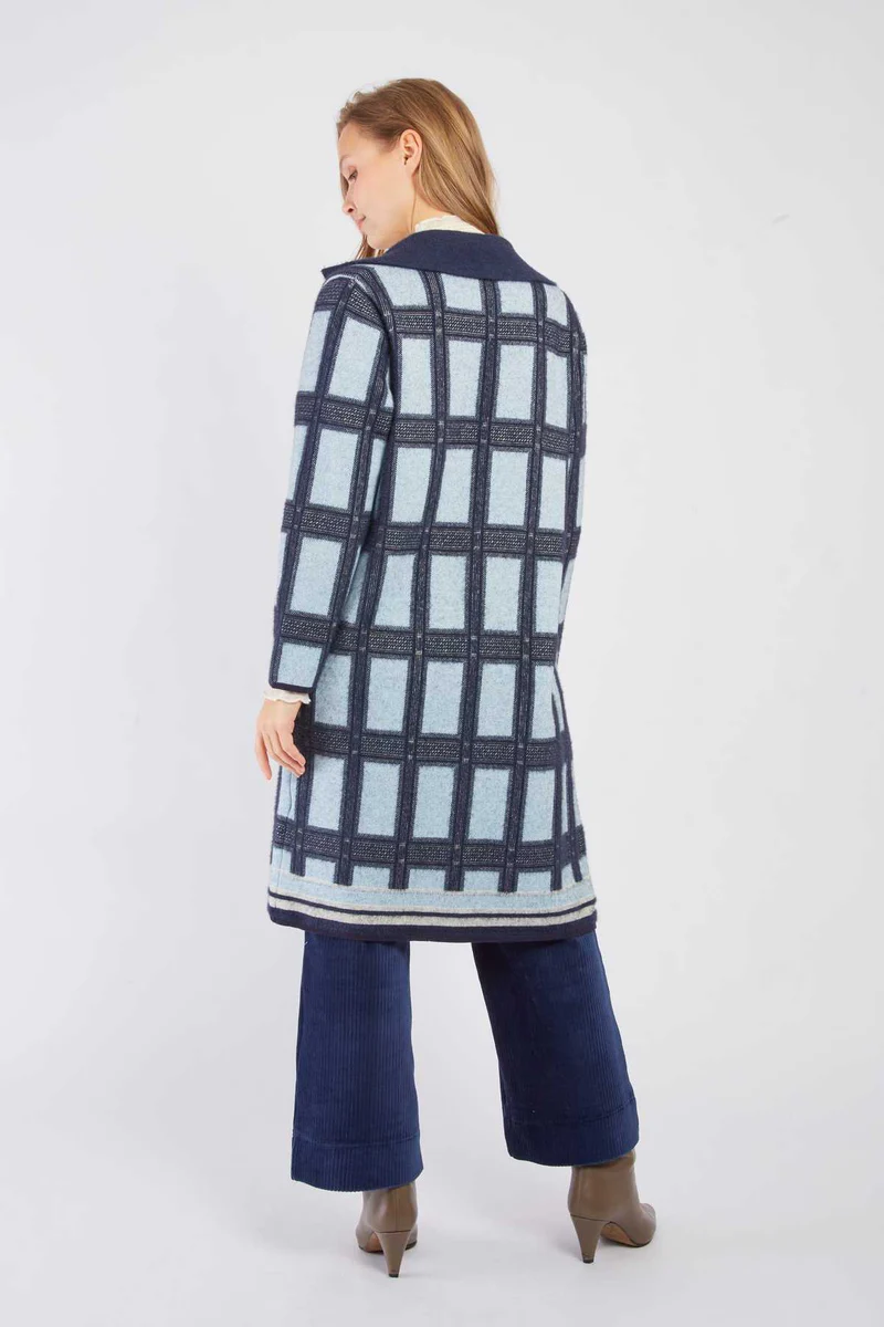 René-Derhy BASTIANNE long knit cardigan - Image 2
