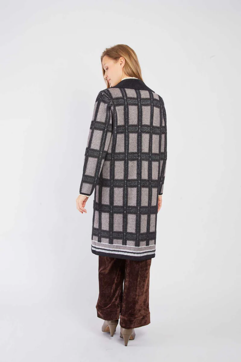 René-Derhy BASTIANNE long knit cardigan - Image 2