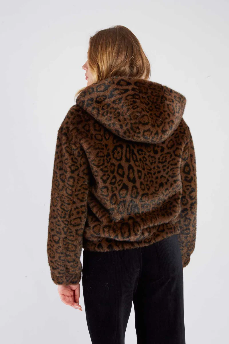 René-Derhy RITOURNELLE faux fur jacket - Image 2