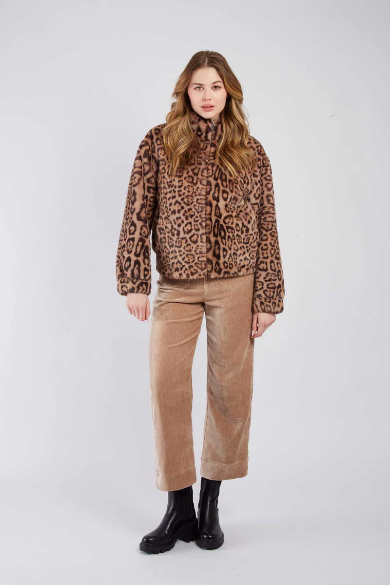 René-Derhy RITOURNELLE faux fur jacket