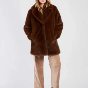 René-Derhy ROBIN faux fur coat