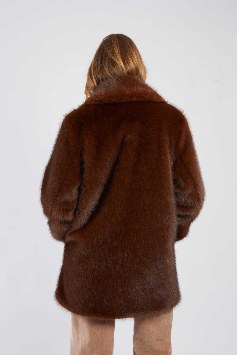 René-Derhy ROBIN faux fur coat - Image 2