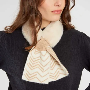 René-Derhy LIZBETH faux fur scarf