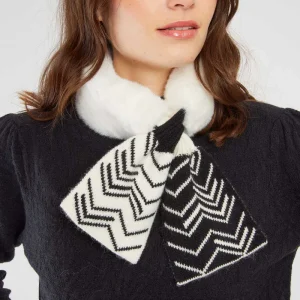 René-Derhy LIZBETH faux fur scarf