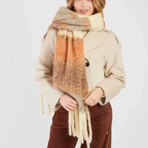 René-Derhy LUIGIA long striped scarf