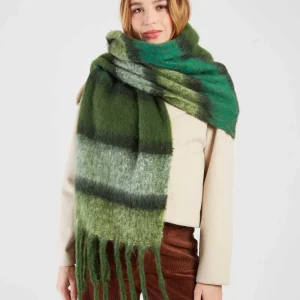 René-Derhy LUIGIA long striped scarf
