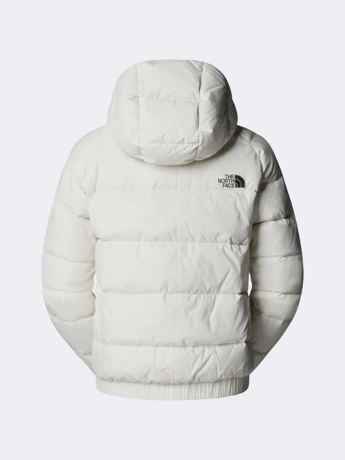 The North Face Hyalite Down Women Hiking Jacket White Dune - Image 2