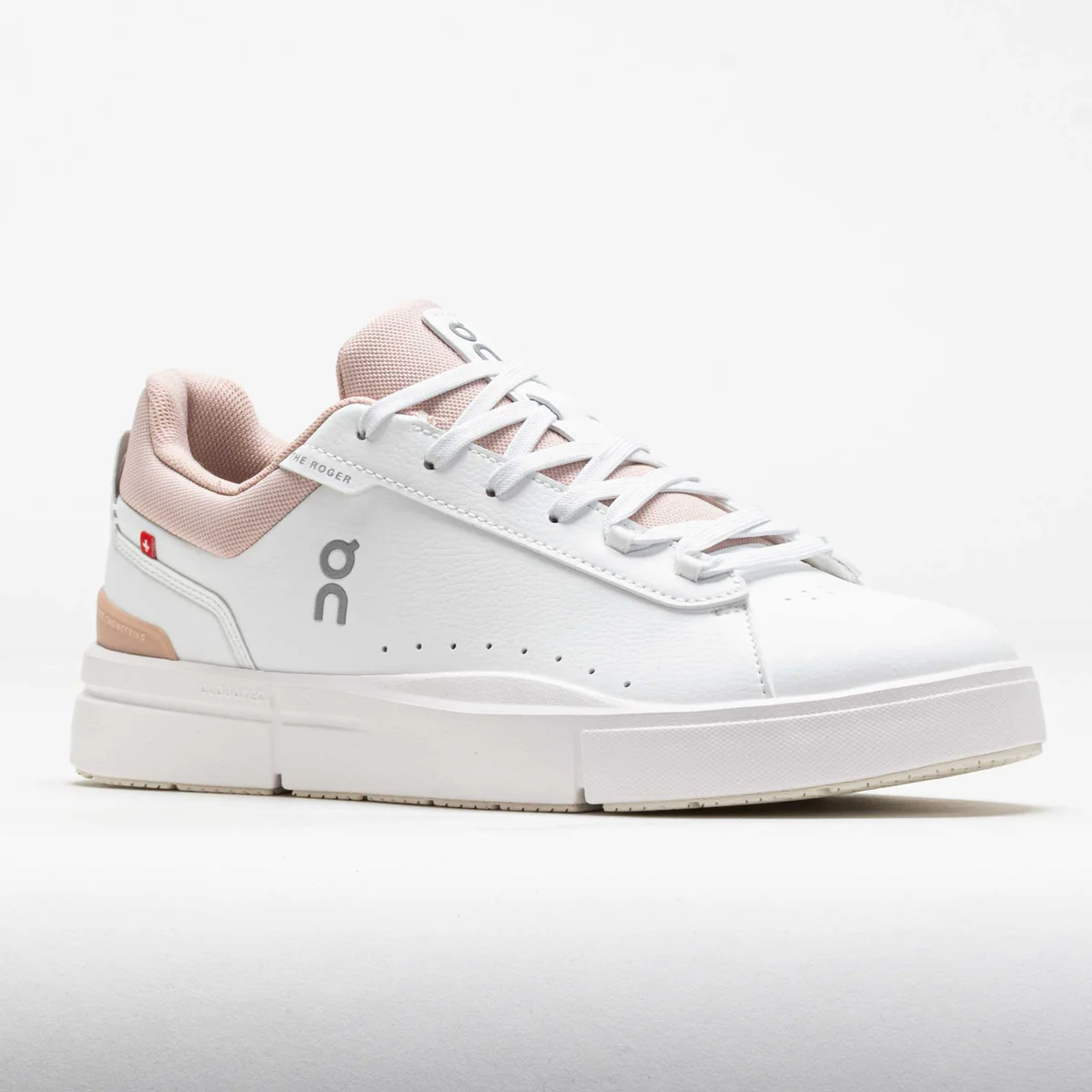 On The Roger Advantage Women Lifestyle Shoes White/Rosehip - Image 2