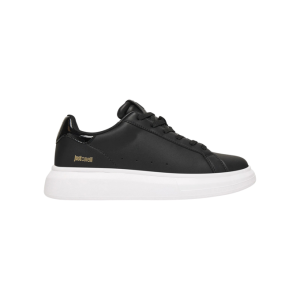 JUST CAVALLI MEN'S SHOES FONDO URSA DIS. 4 BLACK