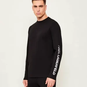Karl Lagerfeld Crewneck T-shirt Black